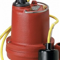 Liberty Pumps Submersible Effluent Pump,4/10 HP,200F  HT41M-2