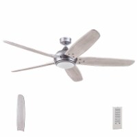 Prominence Home 51682 62 inch Guyanna Pewter Indoor Ceiling Fan with Remote