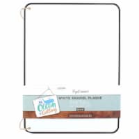 ArtSkills® Project: Craft™ Metal White Enamel Plaque Perspective: Main