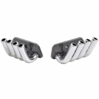 RPM RC Products RPM70853 Zoomies Mock Exhaust Headers, Chrome