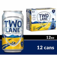 Two Lane American Golden Lager Craft Beer