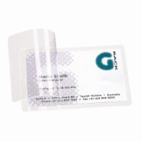 Tarifold  0.75 x 2.62 in. Self Laminating Business Cards&#44; 100 per Box