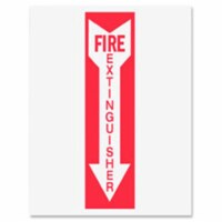 Tarifold  Fire Extinguisher Magneto Sign Insert- 6 Per Pack