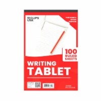 E-Clips USA Ruled Writing Tablet 48-Units Perspective: Main