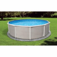 NEW BlueWave Products ABOVE GROUND POOLS NB2528 24' Round 52 Belize Steel Pool