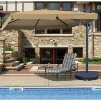 NEW BlueWave Products OUTDOOR LIVING/PATIO NU6175 SUN BEIGE 10'SQ CANT W/VAL