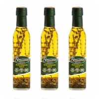 Mediterranean Infused Oil, 8.1 Fl Oz (3 Pack) - Great for Chicken, Fish & Steamed Broccoli