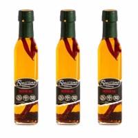 Pepper Infused Oil, 8.1 Fl Oz (3 Pack) - Spicy Cooking Oil for Green Veggies, Great on Pizza