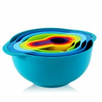 Megachef MG-9M Multipurpose Stackable Mixing Bowl & Measuring Cup Set