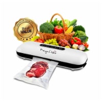 Megachef 930111840M MCVS100 Vacuum Sealer and Food Saver 10 bags and 10ft roll,