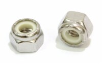 Bolt Dropper 1/4 -20 Lock Nuts, 100 pcs, 304 Stainless Steel