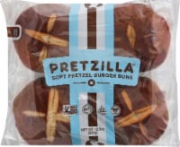 Pretzilla Soft Pretzel Burger Buns