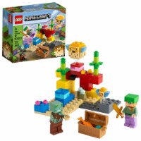 Lego Minecraft The Coral Reef Building Toy 92 Pc Fred Meyer