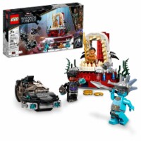 LEGO® Marvel Black Panther Wakanda Forever Super Heroes King Namor's Throne Room Building Toy Perspective: Main
