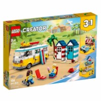 LEGO® Creator Beach Camper Van Building Set 31138 Perspective: Main