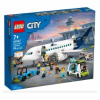 LEGO® City Passenger Airplane Building Set Perspective: Main