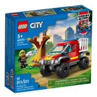 LEGO® City 4x4 Fire Truck Rescue Building Set