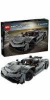 LEGO® Technic™ Koenigsegg Jesko Absolut Grey Hypercar Sport Car 42173 Building Set Perspective: Main
