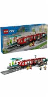LEGO® City Downtown Streetcar And Station 60423 Perspective: Main