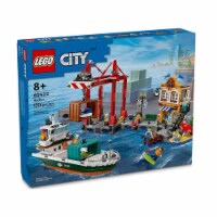 LEGO Seaside Harbor with Cargo Ship 60422 Perspective: Main
