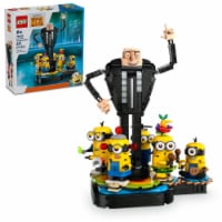 LEGO® Despicable Me 4 Brick Built Gru and Minions 75582  Building Set Perspective: Main