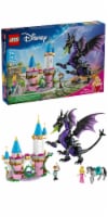 LEGO® Disney Princess Maleficent’s Dragon Form Castle and Horse Toy Perspective: Main