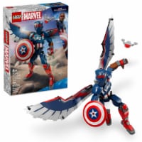 LEGO Marvel New Captain America Construction Figure Super Hero Toy with Minifigures 76296 Perspective: Main