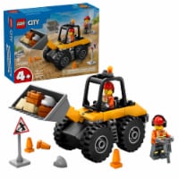 LEGO City Yellow Construction Wheel Loader Building Toy 60450 Perspective: Main