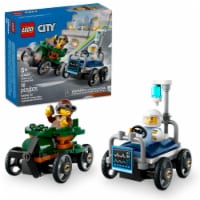LEGO City Airplane vs. Hospital Bed Race Car Pack Building Toy 60459 Perspective: Main