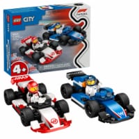 LEGO City F1 Williams Racing & Haas F1 Race Cars Building Toy 60464 Perspective: Main