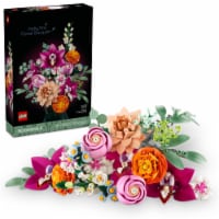 LEGO Botanicals Pretty Pink Flower Bouquet for Home Décor 10342 Perspective: Main