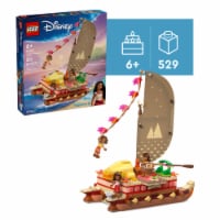 LEGO Disney Moana’s Adventure Canoe Fantasy Toy Boat Building Set 43270 Perspective: Main
