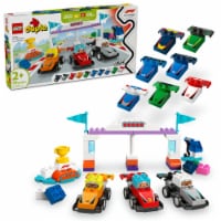 LEGO® F1® Team Race Cars & Drivers Racetrack Perspective: Main