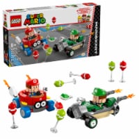 LEGO Super Mario: Mario Kart Baby Mario vs. Baby Luigi Building Toy 72034 Perspective: Main
