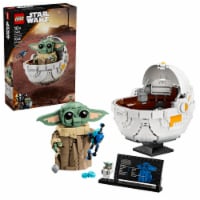 LEGO Star Wars The Mandalorian: Grogu with Hover Pram Buildable Toy Figure 75403 Perspective: Main