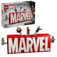 LEGO Marvel: MARVEL Logo & Minifigures Building Toy 76313 Perspective: Main