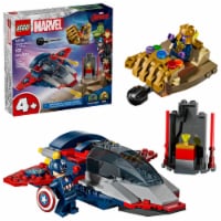 LEGO Marvel Captain America vs. Thanos Kids Toy 76319 Perspective: Main