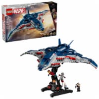 LEGO Marvel Avengers: Age of Ultron Quinjet 76325 Perspective: Main