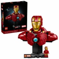 LEGO Marvel Iron Man MK4 Bust Building Kit for Adults 76327 Perspective: Main