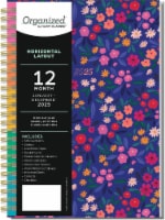 Organized By Happy Planner Horizontal Layout 2025 12 Month Planner Perspective: Main