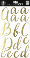 Me and My Big Ideas MambiSticks Foil Alphabet Stickers - Gold Perspective: Main