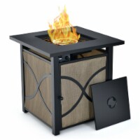 25'' Gas Fire Pit Table 40,000 BTU Propane Fire Pit Table w/ CSA Certification