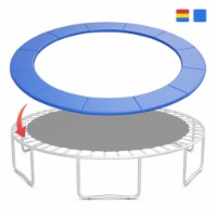 8/10/12/14/15/16FT Trampoline Replacement Safety Pad Universal Trampoline Cover Blue 8 ft