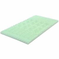 3 Inch Mattress Topper Cooling Air Foam 5-Zone Pad Twin
