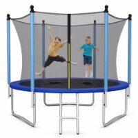 8/10/12/14/15/16FT Jumping Exercise Recreational Bounce Trampoline for Kids W/Safety