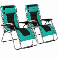 Turquoise zero gravity 2025 chair