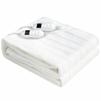 Gymax Electric Heated Mattress Pad Twin/Full/Queen/King Size w/ Overheat Protection 78'' x