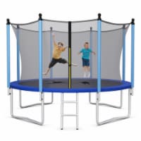 8/10/12/14/15/16FT Jumping Exercise Recreational Bounce Trampoline for Kids W/Safety