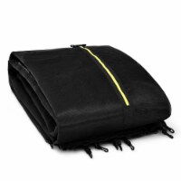 Gymax 12/14/16FT Replacement Trampoline Safety Enclosure Net w/ Zipper & Protection Buckles