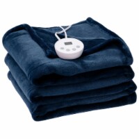 62''x84''/84''x90'' Heated Blanket Twin/Queen Size Electric Heated Throw Blanket w/ Timer